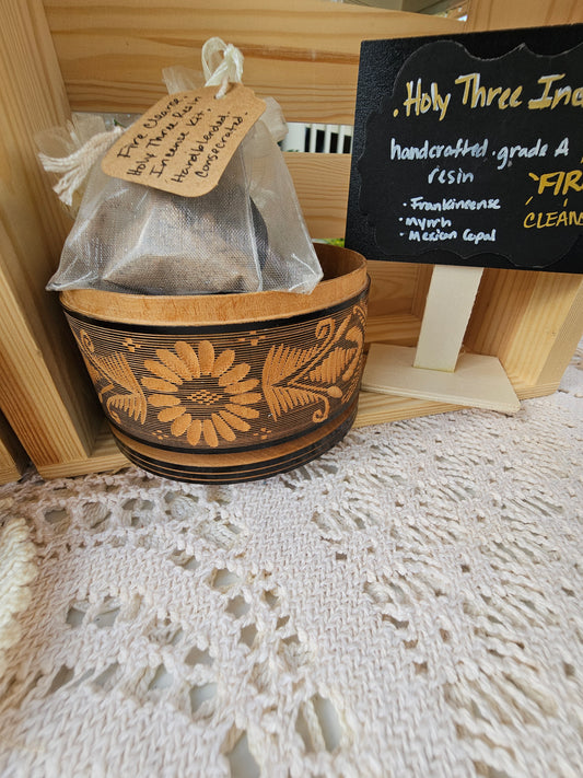 Sacred Three Resin Incense Kit (Fire Cleanse)