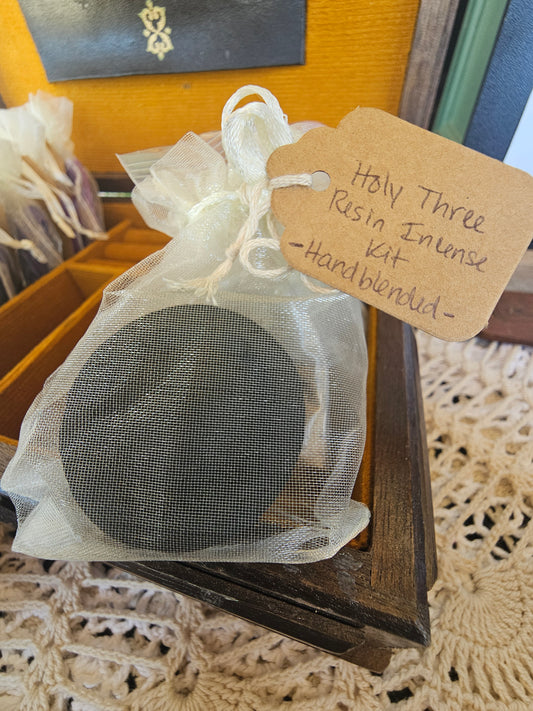 Holy Three Resin Incense Kit (Fire Cleanse)