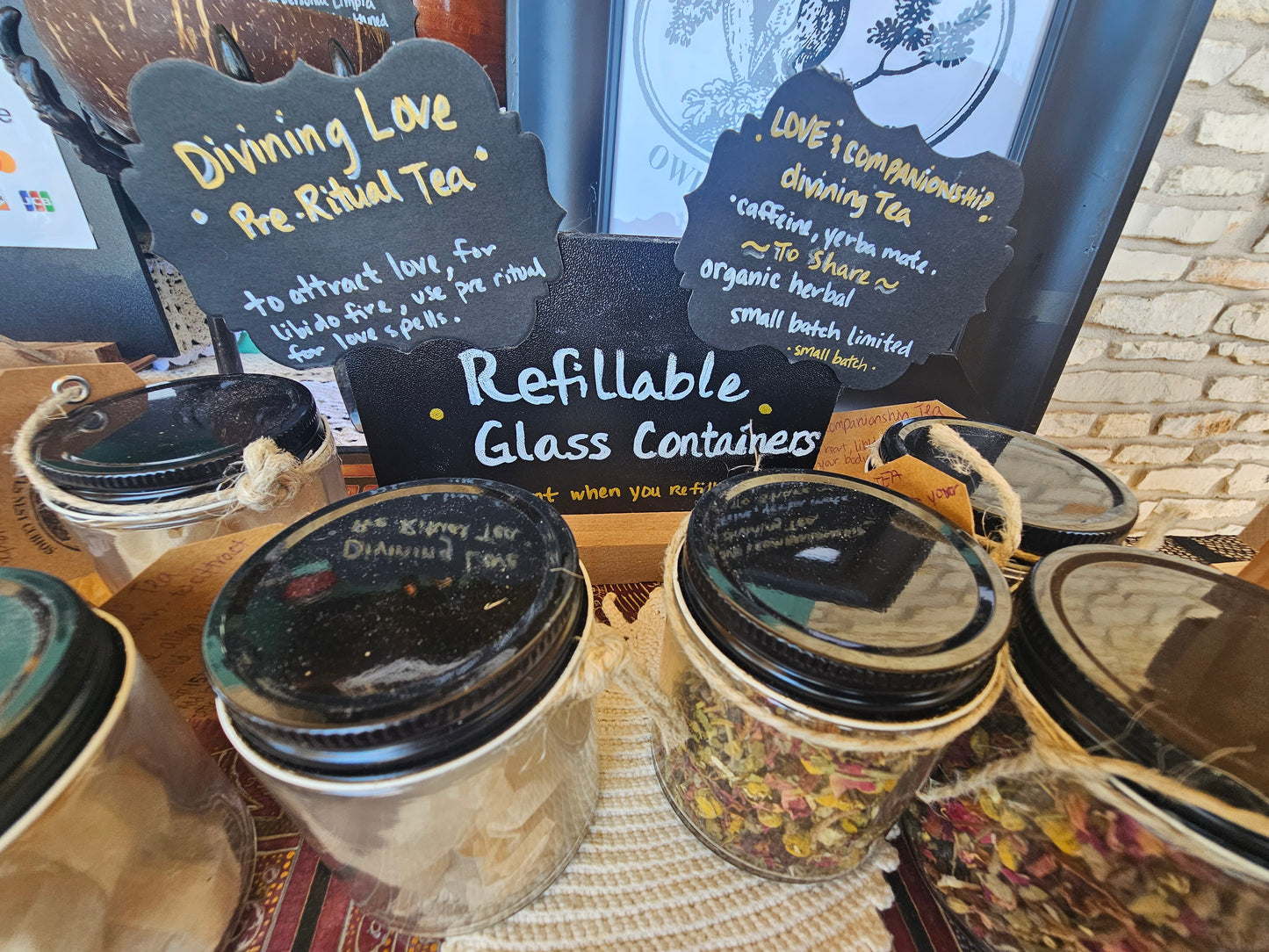 [Tea] Love & Compansionship activation, 2 tbsp for 1 cup trial loose leaf in compostable tea bag